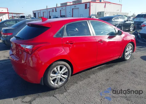 2013 Hyundai Elantra Gt из США, поврежденный, VIN KMHD35LEXDU035927